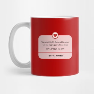 Love Valentine Funny Valentines Gift Mug